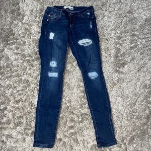 Dark blue Garage jeans
